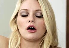 busty milf and teen lesbians finger and lick in foursome