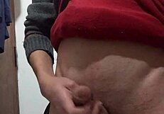 Solo fun with clothes on