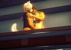 mew the cat and gepard engage in kinky furry hentai sex