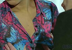 Rim4k finds a match on Rimder for interracial ass licking