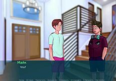 Complete gameplay - sex note part 17, she says, tits bouncing in yoga blowjob fucking bent over cartoon milf cock