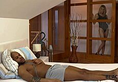 अरे, इस ब्लैक स्टड को होटल में ब्लॉन्ड को ठोकते देखना है?