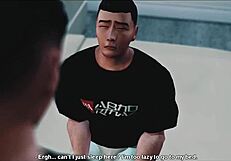 वर्चुअल राइड ट्रिक्ड डीपथ्रोट एशियन एक्शन में बदल गई