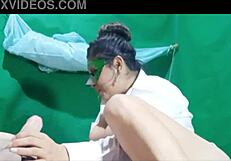 Seductive stepdaughter gets hot after classes, giving intense sex in delicious way