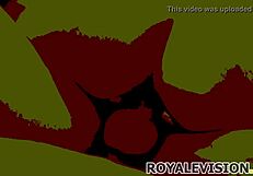 Watch James and Diamond with that big dick fucking the slut hard.