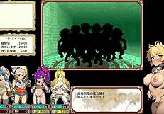 In this hentai anime game, 4 bitches explore the dungeon in Dan Ero+ live play part 1! 🔥