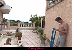 Montse swinger intensely fucked outdoors