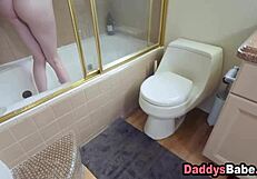 Step Daddy Catches Teen Fingering Herself And Drills Her Hard