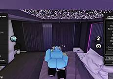 Furry Gay Character Enjoys Oral Sex in Roblox