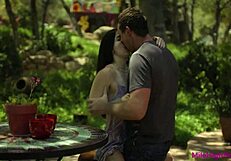 Abbie Maley Gets Deepthroat And Cumshot In Mixed Family.