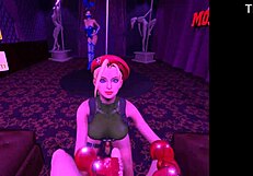 cammy white rides cock in virtual reality cosplay