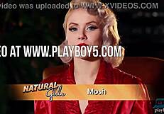 All Natural Milf Babes Lana James and Mosh Strip Nude for Playboy