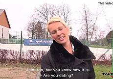 A busty czech cougar with tight pussy gets her brains fucked out.