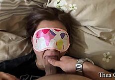 young 18 year old deepthroat slut sucks big cock and gives creampie