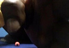 Intense Play with Hairless Anal and Shaved Pussy While Mum Gets Snacks