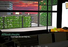 Mature MILF with big tits and ass engages in erotic hentai sex in cartoon.