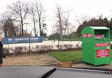 A busty czech cougar with tight pussy gets her brains fucked out.