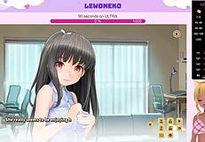 vtuber lewdneko moaning in love cubed game part 9