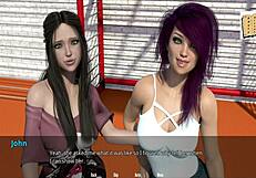 playing basketball with shauna in wvm 4.