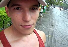 Jhon Bianco returns in Colombia 01 part two. This twink’s interview heats up with raw action.