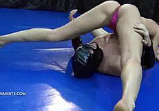 after cheating in chess, the busty femdom kitana straddles, dominates, and sits on him with dirty talk.