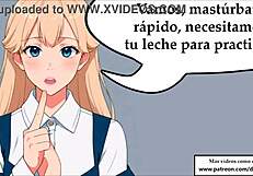 Cei Tutorial For Gradual Semen Intake In Spanish