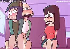 Futa Jackie fucks Janna on the school bus in wild action. Anime hentai upscaled to 4k for USA fans