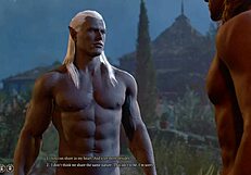 Baldurs gate 3 naked playthrough with halsin romance