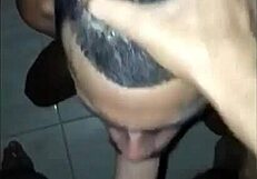 Gay Bareback Oral In Barbershop!