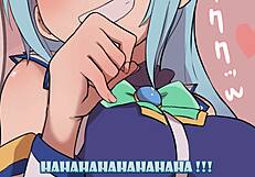 Feeling Aroused As Aqua Judges Your Perversion Level In Femdom JOI