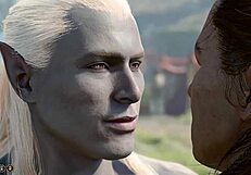 Baldurs gate 3 naked playthrough with halsin romance