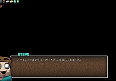 some hot underwear hornycraft cosplay with big tits and ass in usa parody 😏