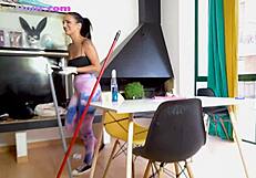 Latina Braces Babe Titfucks And Blows Before Kinky Sex?