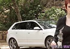 watch these cute babes finger each other, 'is this what you want to see?'