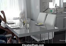 skinny stepmom thinks about riding stepsons cock