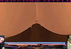 जॉनस्टोन मोनस्टर लंड से फ्लिप डिप को इंटररेशियल 3डी चोदता है?