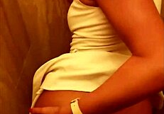 Nasty couple caught banging hard in public toilet, feeling so reckless and wild