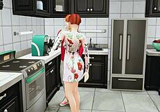 Free - Mature Woman Catches Her Stepson Masturbating In His Room And Offers To Help Him By Having Sex With Him