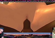 जॉनस्टोन मोनस्टर लंड से फ्लिप डिप को इंटररेशियल 3डी चोदता है?