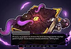 futariuums gate ep 1 half succubus faps to milf redhead futa cock