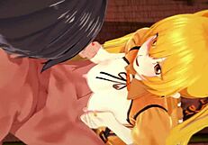 sexy hatsune miku halloween creampie hentai!