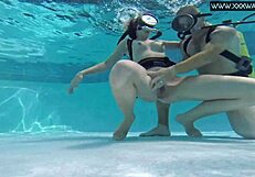 i watched minnie manga dive deep underwater for some wild dick action.