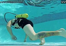 i watched minnie manga dive deep underwater for some wild dick action.