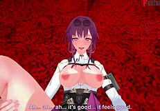 Kafka's Intense Ahegao Sex in Hentai POV Fantasy