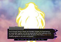 futariuums gate ep 1 half succubus faps to milf redhead futa cock