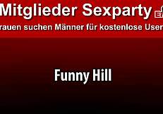 the deutsche hausfrau is at the creampie gangbang party funny hill with riesen spermaladungen all over her