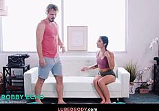 Offering a free massage to my downstairs neighbor Avery Black this weekend.