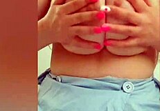 Amateur Girl Gets Boobs on Camera