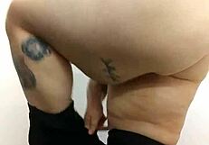 Oh no, caught undressing in public changing room