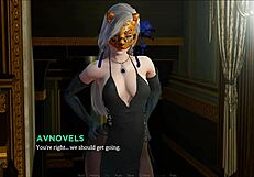 Playing Eternum 123 with cute anime characters in outfits